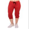 ALWAYS Womens Capri Jogger Sweatpants with Pockets  Super Soft Stretch Lounge Pants, Casual Joggers for Women, Yoga Workout & Daily Wear, Red US S (Tag S/M) view 3