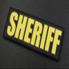 BritKitUSA 8" X 3" Woven Sheriff Placard Patch Brand Law Enforcement Leo view 2