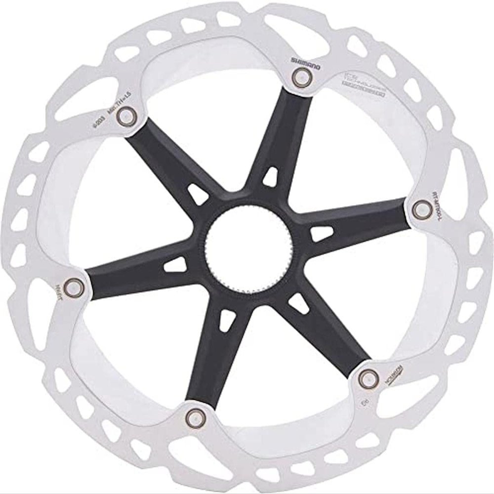 SHIMANO Deore XT RT-MT800 disc rotor with internal lockring, Ice Tech FREEZA, 203 mm, IRTMT800LI