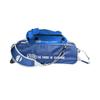 Vise Clear Top 3 Ball Tote Roller Bowling Bag with Shoe Bag- Blue/White view 1