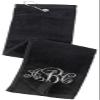 Printualist Personalized Custom Golf Towel - Add Your Embroidered Monogram - Trifold Golf Towels with Grommet and Carabiner Clip, Hook view 1