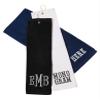 Printualist Personalized Custom Golf Towel - Add Your Embroidered Monogram - Trifold Golf Towels with Grommet and Carabiner Clip, Hook view 2