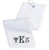 Personalized Custom Golf Towel - Add Your Embroidered Monogram - Trifold Golf Towels with Grommet and Carabiner Clip, Hook view 1