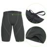 beroy Mens Compression Shorts Training Athletics Workout Tight Sports Base Layer with One Pocket(Grey,L) view 2
