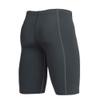 beroy Mens Compression Shorts Training Athletics Workout Tight Sports Base Layer with One Pocket(Grey,L) view 4