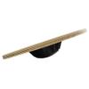 Fitvids Non-Slip Wooden Wobble Balance Board Core Trainer 15.55-inch Diameter with 360 Rotation for Stability Training  Black  15.55-inch Diameter with 360 Rotation  Black view 3