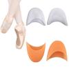 Baost 1Pair Professional Soft Ballet Pointe Silicone Gel Toe Caps Pads Ballet Slipper Ballet Pointe Shoes Dance Shoe Pads Ballet Pointe Shoe Pads for Girls Women Dancer Nude view 2