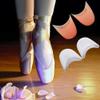 Baost 1Pair Professional Soft Ballet Pointe Silicone Gel Toe Caps Pads Ballet Slipper Ballet Pointe Shoes Dance Shoe Pads Ballet Pointe Shoe Pads for Girls Women Dancer Nude view 4