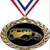 Antique Car Medals - 2 1/2" Laurel Wreath Auto Show Medal - Great Car Show Awards for Kids 50 Pack Prime view 1