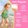 Babygoal Baby & Toddler Girl and Boy Swim Diapers, Reusable Adjustable Washable One Size Fits 6M-3T Gifts and Swimming Lessons 3 Pack 3ZSD05'' view 2