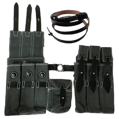 WWII WW2 German Army WH HEER MP38 MP40 Ammo Pouch (GET Free MP Sling)