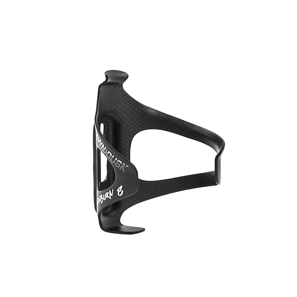 DAWN TO DUSK Sideburn 8 Carbon Water Bottle Cage for Gravel and Mountain Bikes (Left)