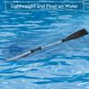 Kayak Paddle, 2Pcs 49.6 Inch Professional Row Boat Oars Paddles Detachable Lightweight Aluminium Alloy Ribbed Shaft Kayaking Boating Oar with Anti-Slip Grip for Youth & Adult view 4