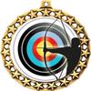 Archery Medal, 2 1/2" Galaxy Star Archery Shooter Medals, Great Archery Awards 50 Pack Prime view 2