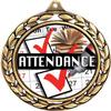 Attendance Medals - 2 1/2" Laurel Wreath Perfect Attendance Medal - Great Attendance Awards for Kids 50 Pack Prime view 2
