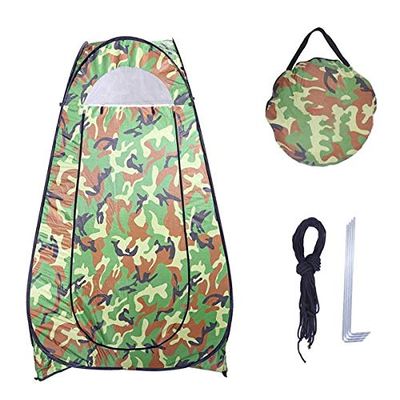 Camping Privacy Shelters Wide Quick Set Up Privacy Tent, ToileShower Tent Pop up Camping Changing Tent Portable Waterproof Outdoor Dressing Bathroom Toilet Tent Privacy Shelter Tent