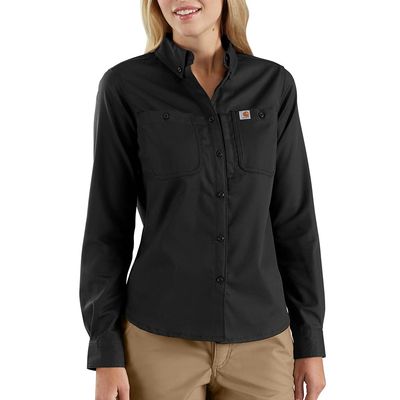 Carhartt Rugged Professional Long Sleeve Shirt Black