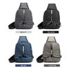 Coffee Sling Backpacks, Sling Chest Bags Chest Crossbody Bags with Packet Usb Charging Travel Hiking Daypack view 2