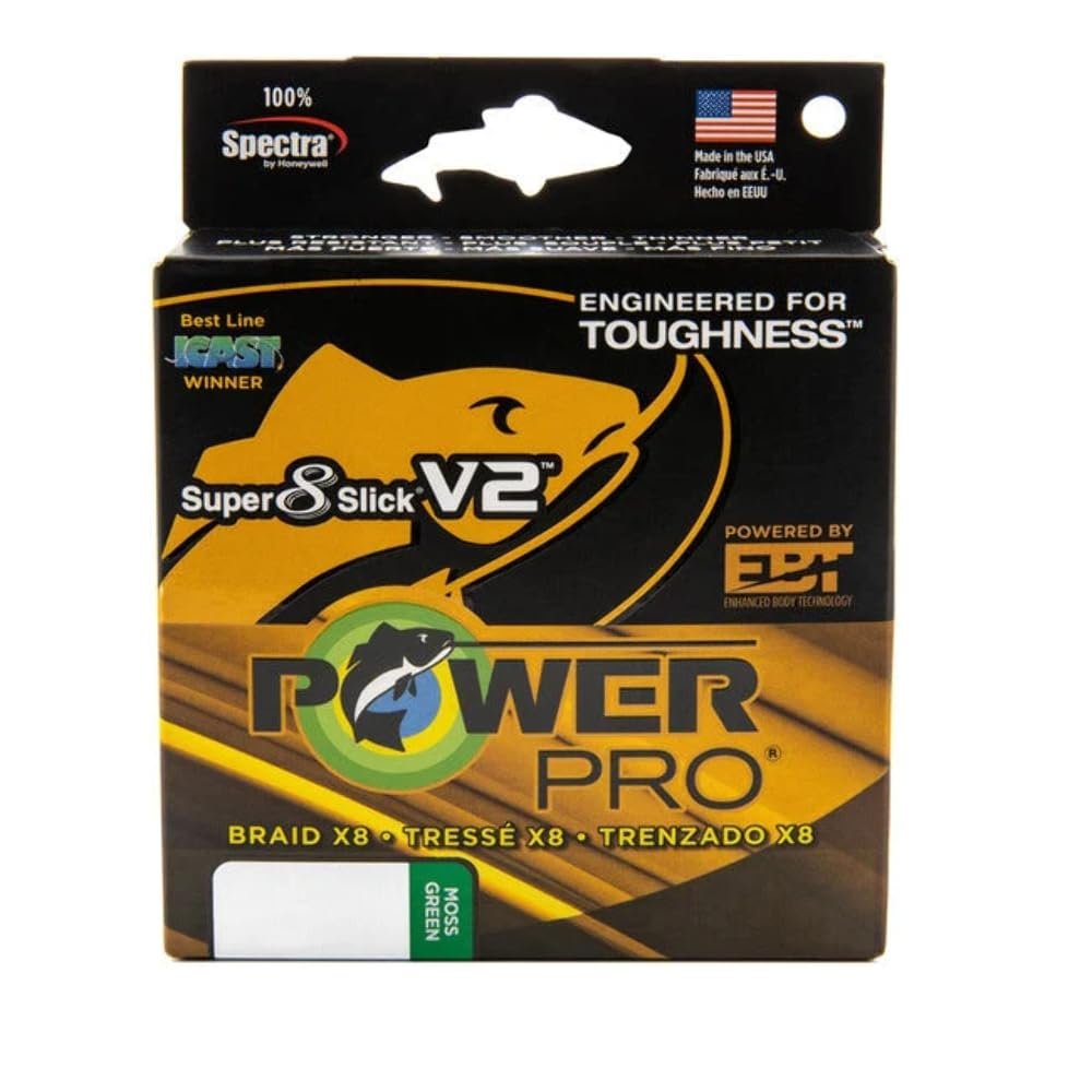 PowerPro SSV2 80 Lb 300 Yd Moss Green (31500800300E)