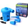 Tidal Wake Cyclone Portable Air Pump 12V DC Fast Inflator Pump for Pool Toys & Water Toys, Air Mattress, Boat Towables, Rafts, Tubes -Inflates & Deflates 10ft Cord, 1000L/Minute Power view 1