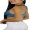 ToBeInStyle Women's Hourglass Back w/Mesh Lining Bralette - Titanium - Large view 3