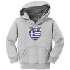 Haase Unlimited Greece - Country Soccer Crest Toddler/Youth Fleece Hoodie (Light Gray, Medium (Youth)) view 1
