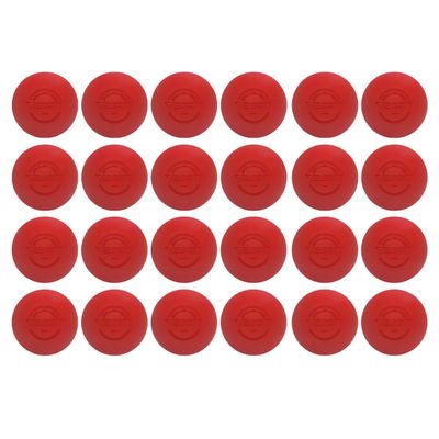 Velocity Practice Lacrosse Balls - 1, 2, 3, 6, 12, 18, 24, 36, 60 and 120 Packs - Official Size and Weight - Red