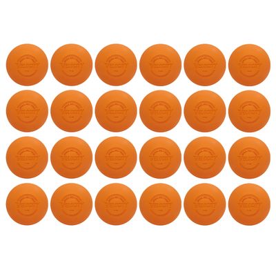 Velocity Practice Lacrosse Balls - 1, 2, 3, 6, 12, 18, 24, 36, 60 and 120 Packs - Official Size and Weight - Orange