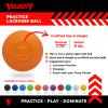 Velocity Practice Lacrosse Balls - 1, 2, 3, 6, 12, 18, 24, 36, 60 and 120 Packs - Official Size and Weight - Orange view 3