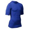 CHAMPRO Compression Half Sleeve Shirt, Small, Royal view 1