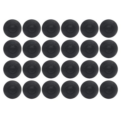 Velocity Practice Lacrosse Balls - 1, 2, 3, 6, 12, 18, 24, 36, 60 and 120 Packs - Official Size and Weight - Black