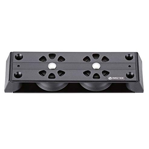 DECK ORGANIZER Sailboat Dinghy 51mm 2 Inch Double Sheaves Midrange Boat Block DE-0502F