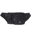 Chest Bag Sports Bum Bag Outdoor Fanny Pack Casual Fitness Unisex Waist Pack Men's U-92 (Black) view 1