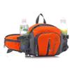 Canvas Pockets Multi-Functional Sports Bag Men and Women Fanny Pack Mini Waist Bag Fashion M-40 (Orange) view 1