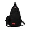 Fanny Pack Multi-Functional Unisex Waist Pack Fashion Waist Bag Canvas Waist Pack Large-Capacity P-63 (Black) view 1