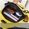 Fanny Pack Multi-Functional Unisex Waist Pack Fashion Waist Bag Canvas Waist Pack Large-Capacity P-63 (Black) view 2