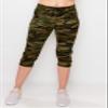 ALWAYS Women's Capri Joggers with Pockets - Lightweight Stretch Sweatpants for Yoga Workout Lounge, Soft Athletic Pants with Drawstring, Camo Capri 143 S view 3