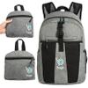 Bago Lightweight Small Hiking Backpack for Women and Men - 25L Travel Day Pack - Foldable Hiking Daypack Ultralight for Camping Outdoor Sports - Day Bag Packable Backpack for Travel (SnowGray) view 2