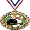 Bowling Medals - 2 1/2" Laurel Wreath Bowling High Series Medal - Great Bowling Ball Awards for Kids 50 Pack Prime view 1