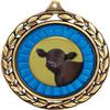 Angus Steer Medals - 2 1/2" Laurel Wreath Angus Cattle Medal - Great Animal Awards for Kids 50 Pack Prime view 2