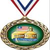 Citizenship Medals - 2 1/2" Laurel Wreath Citizenship Medal - Great Citizen Awards for Kids 100 Pack Prime view 1