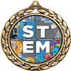 STEM Medals - 2 1/2" Laurel Wreath Science Education Academic Medal - Great Student Awards for Kids 100 Pack Prime view 2