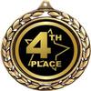 4th Place Medals - 2 1/2" Laurel Wreath Fourth Place Medal - Great Fourth Place Awards for Kids 50 Pack Prime view 2