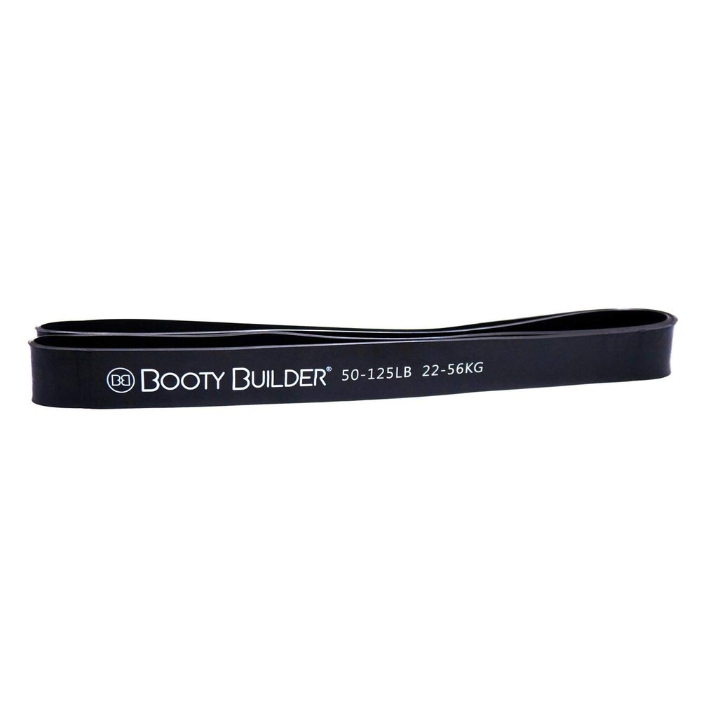 Booty Builder Power Band, Pull Up Assistance Band, Resistance Band, Stretch, Training, Workout, Exercise Bands, Mobility Band, Power-Lifting Band, for Physical Therapy, Home Fitness (Black)