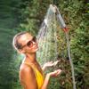 Ivation Portable Camping Shower | Compact Handheld & Hands-Free Rechargeable Outdoor Shower Head & Cleaning System w/ 3.7V Pump, 6-Ft Hose, Bidet Head, Removable Filter, Multiuse Hook & USB Cable view 3