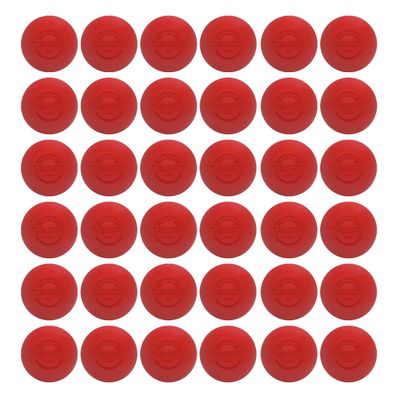 Velocity Practice Lacrosse Balls - 1, 2, 3, 6, 12, 18, 24, 36, 60 and 120 Packs - Official Size and Weight - Red
