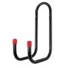 Wideskall Heavy Duty Wall Mount Double J Bike Hooks Hanger view 2