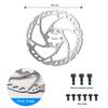 RUJOI Bike Disc Brake Kit, Aluminum Rear Caliper, Full Aluminum Alloy Bicycle Brake Lever, 160mm Rotor, Mechanic Tool-Free Pad Adjuster for Road Bike, Mountain Bike (1 Set) view 4
