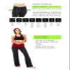 DEAR SPARKLE Fold Over Yoga Lounge Stretch Pants Women | Contrasting High Waist Loose Pregnancy Pant Plus (P8) (Pink F, 2X-Large) view 2