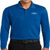 Ford Oval Pocket Print Long Sleeve Polo, Royal Small view 1